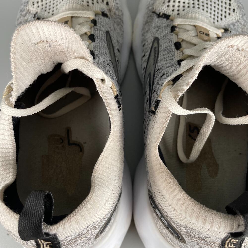 Brooks Glycerin Stealthfit 20 Women's Size 10 B Ivory Running Shoes Athletic GUC - Picture 8 of 9